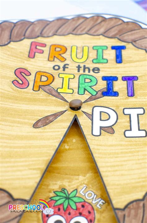 Fruit of the Spirit Bible Craft Archives - Christian Preschool Printables