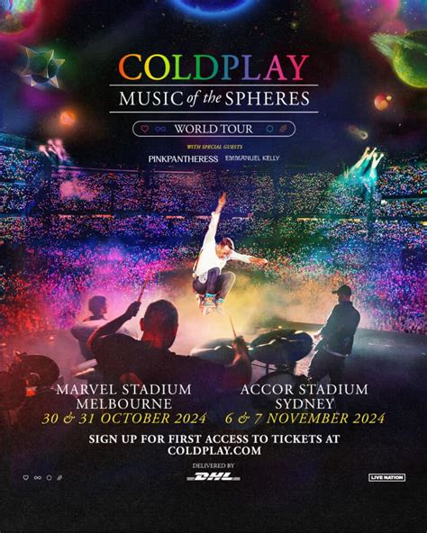 Scott Sharp Kabar: Coldplay Australia Tour 2024 Melbourne