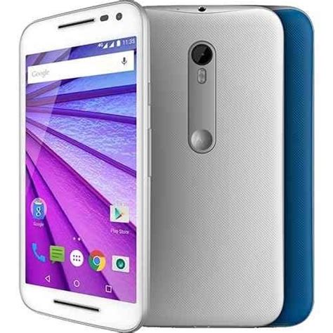 SMARTPHONE MOTOROLA MOTO G 3ª GERAÇÃO COLORS XT 1543 BRANCO DUAL CHIP