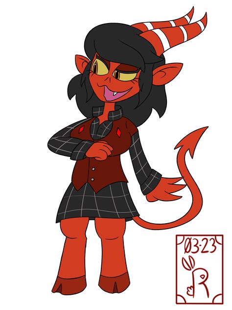 Carmen Repo Demon Imp Oc By Crimsonrune On Itaku