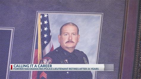 After Years In Law Enforcement Former Nacogdoches Police Lieutenant