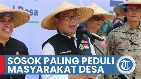 Didorong Maju Pilpres 2024 Ridwan Kamil Dinilai Sosok Paling Peduli