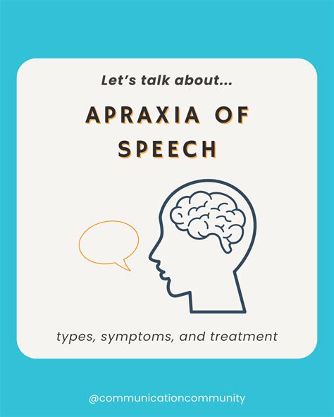 Apraxia Of Speech Types Symptoms Treatment