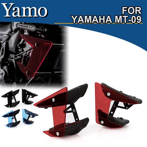 For Yamaha MT MT MT SP Motorcycle Parts Side Downforce Naked Spoilers Fixed Winglet