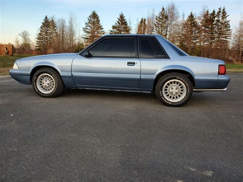 Ford Mustang Sedan Blue Rwd Manual Lx For Sale Photos Technical