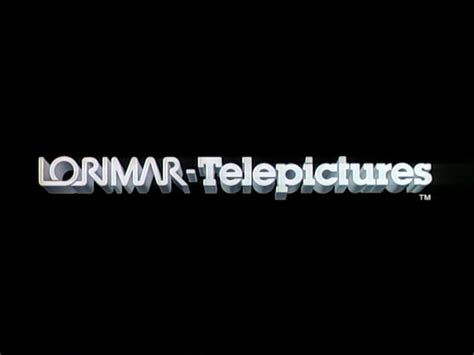 1986 89 Lorimar Telepictures Logo Black Background Variant R80s