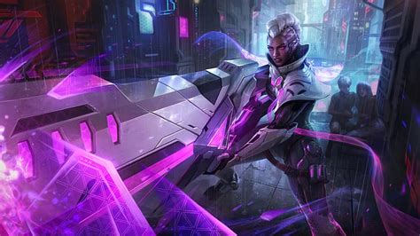 Hd Wallpaper Project Senna Senna League Of Legends Riot Games 4k