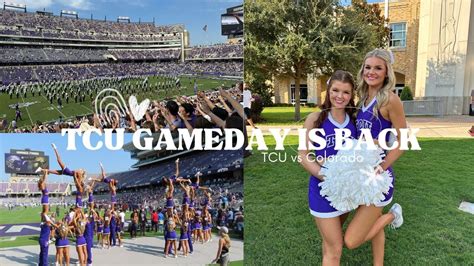 Tcu Football Is Back Tcu Vs Colorado Youtube