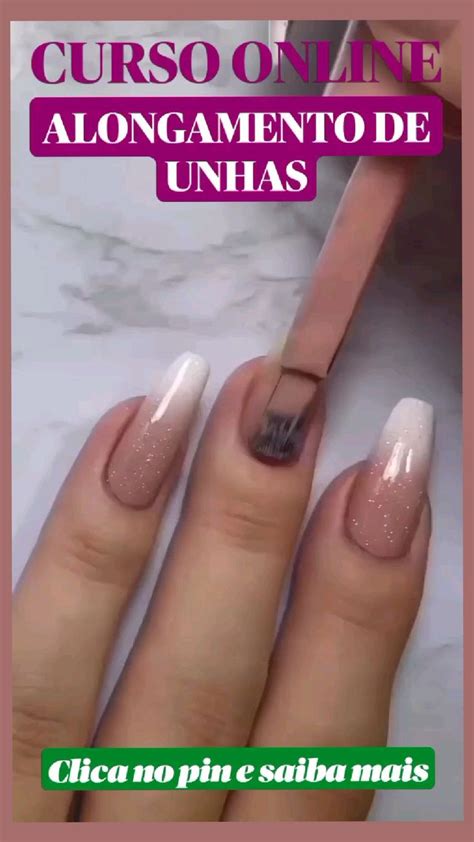 Já pensei em ter uma renda Sendo designer de unhas Link no Perfil