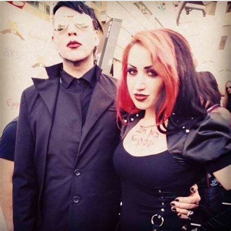 Ashley And Marilyn Manson Marilyn Manson Ashley Costello Marylin Manson