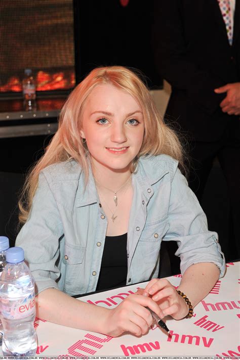 Half Blood Prince Blu Ray Signing At Hmv Evanna Lynch Photo