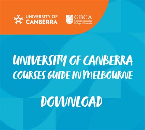 University of Canberra Courses in Melbourne - GBCA