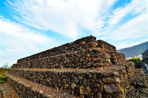 Premium Photo Ancient Guanche Guimar Pyramids In Tenerife Island