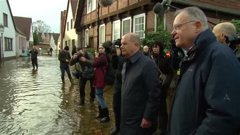 Video Hochwasser In Niedersachsen Scholz Dankt Helfern STERN De