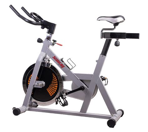 Bicicleta Tipo Spinning Profesional Color Gris Plata Te A Semikon