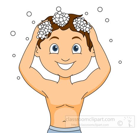 Wash hair clipart - Clipground