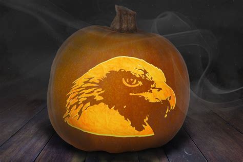 Eagle Pumpkin Carving Stencil Printable - Etsy