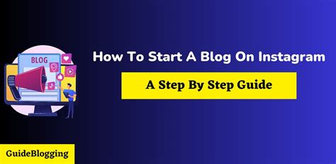 How To Start A Blog On Instagram 2025 Step By Step Guide