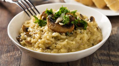 Risotto Champignon Frais Et Courgette La F E Biscotte