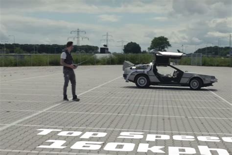 This remote-controlled 'BTTF' DeLorean is street-legal in the ...