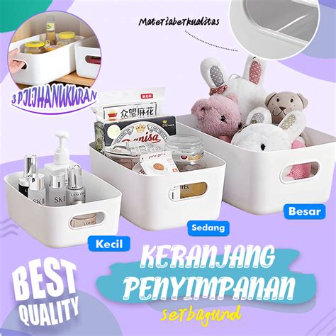 Jual Kotak Penyimpanan Serbaguna Bin Organizer Multifungsi