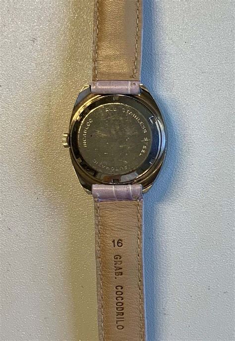 Reloj De Pulsera Verni Automatic Incabloc Museo Internacional De