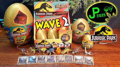 Captivz Jurassic Park 30th Anniversary Wave 2 Build N Battle Dinos Review Youtube