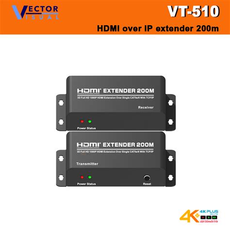 VT 510 HDMI Over IP Extender 200m 4K PLUS CO LTD Inspired By