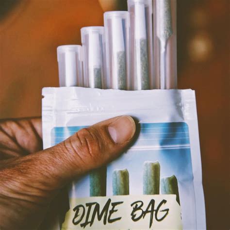 24k [ 5g] Dime Bag 5 Pack Pre Roll Jane