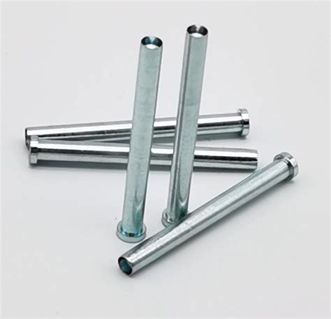 Buy Cnc Lathe Turned Flat Head Hollow Tubular Dowel Clevis Pin With