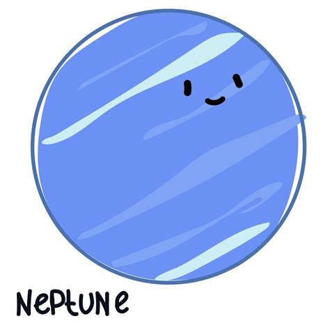 Planet Neptune Clipart