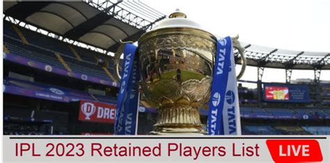 Ipl Retention Full List Ipl Retention List All Teams