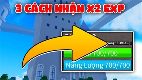 3 CÁCH NHẬN X2 EXP Miễn Phí Mới Nhất Trong Blox Fruits Roblox