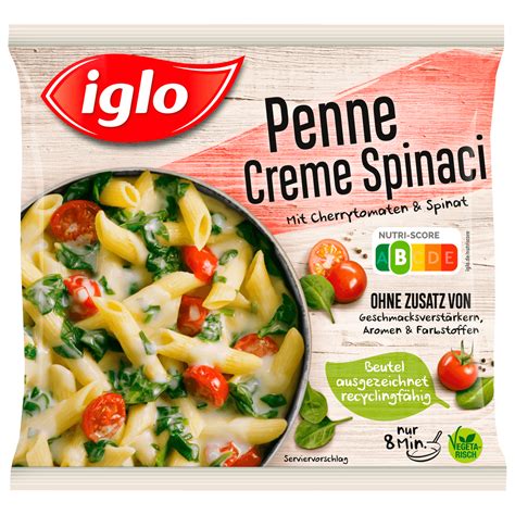 Iglo Penne Creme Spinaci 450g Bei REWE Online Bestellen