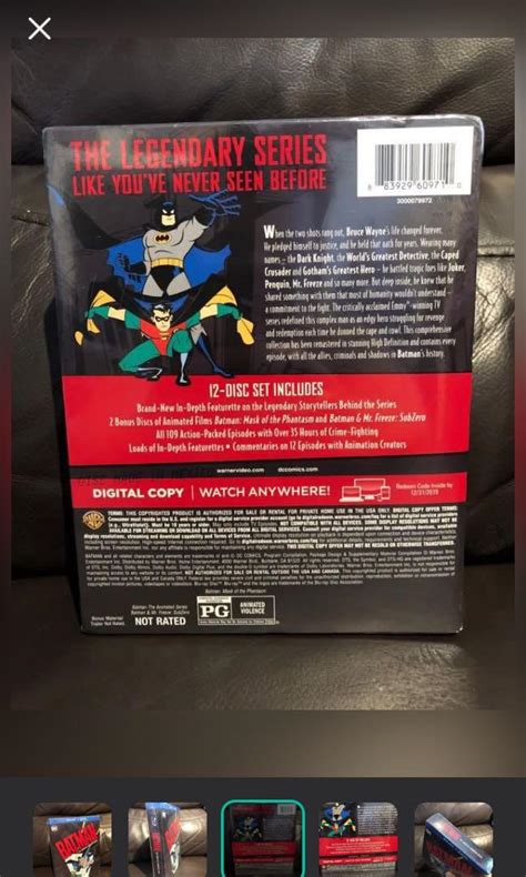 12discs Batman The Animated Series COMPLETE SERIES Blu Ray DC