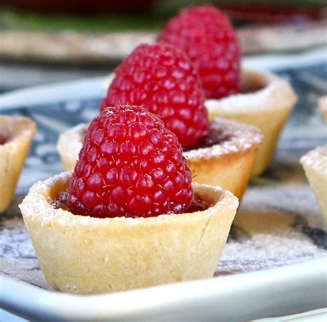 Gluten Free Alchemist Mini Mouthful Jam Tarts With Pate Sucree