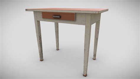 USSR Old Table 3D Model By Pulsar Wind 3c750df Sketchfab