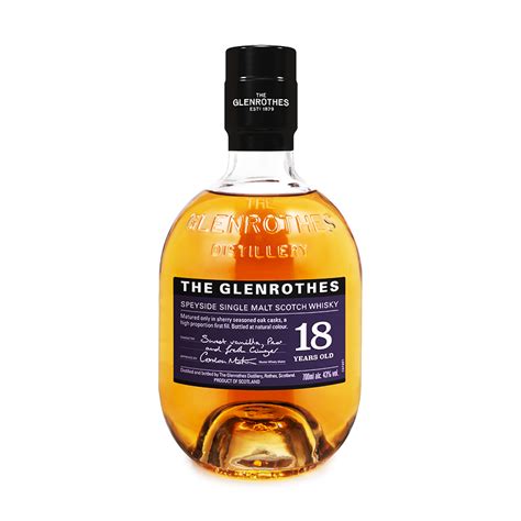 The Glenrothes Speyside Year Old Single Malt Scotch Whisky Chill