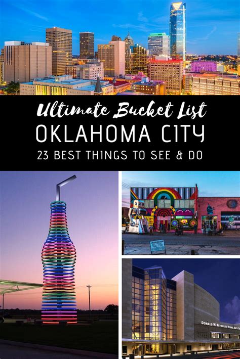 23 Best Things To See And Do In Oklahoma City Oklahoma Travel Oklahoma