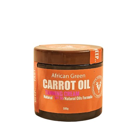 Carrot Tanning Oil By African Greens Zynah Egypt Zynah