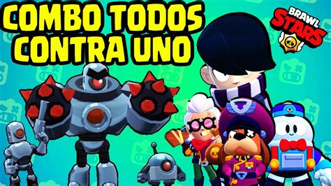 La Combo Mas Facil Para Todos Contra Uno Brawl Stars Youtube