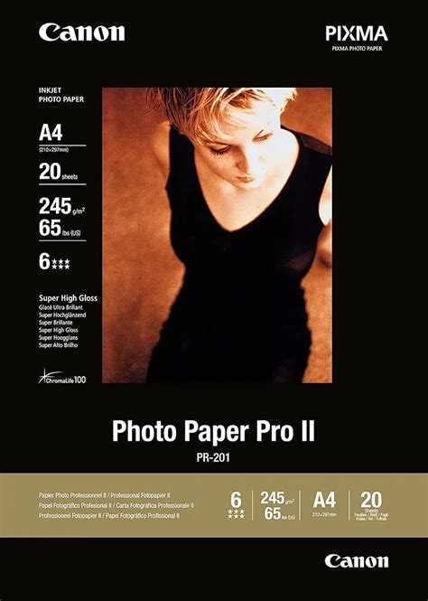 Canon Pr 201 A4 Photo Paper Pro 20 Sheets Online At Best Price In