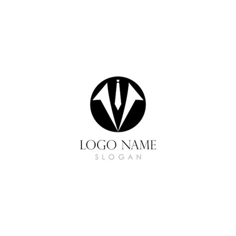 Premium Vector Tuxedo Logo Template Vector Icon Illustration