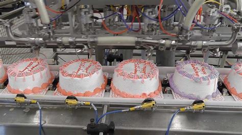 Bakery Automation Ice Cream Cake Decorating Precision Automated