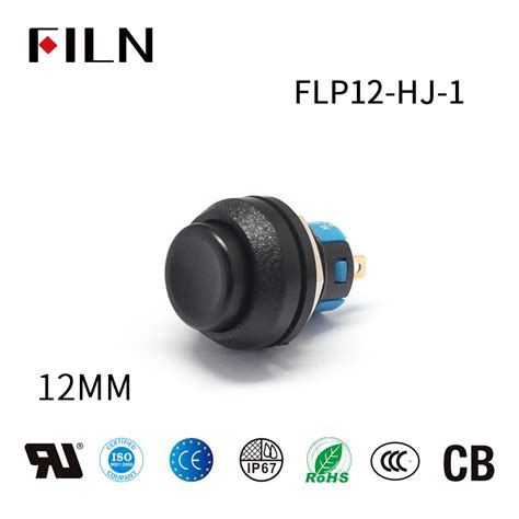 Mm Momentary Waterproof No Nc Push Button Switch