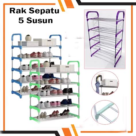 Jual Rak Sepatu Susun Tempat Sepatu Payung Tingkat Shoe Rack