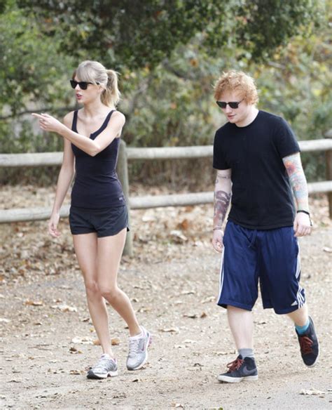 Taylor Swift and Ed Sheeran Go Hiking | POPSUGAR Celebrity