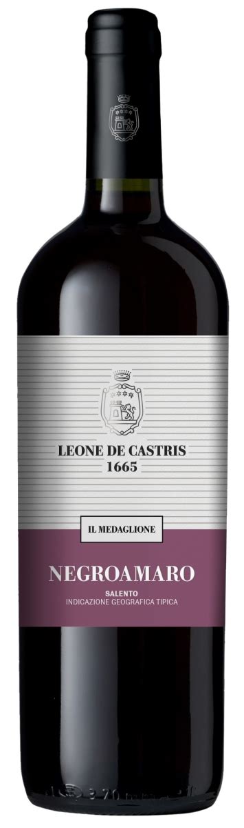 Leone De Castris Il Medaglione Negroamaro Igt Salento Case Of