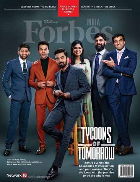 Forbes India Unveils The Achievers Of Promise With ‘tycoons Of Tomorrow