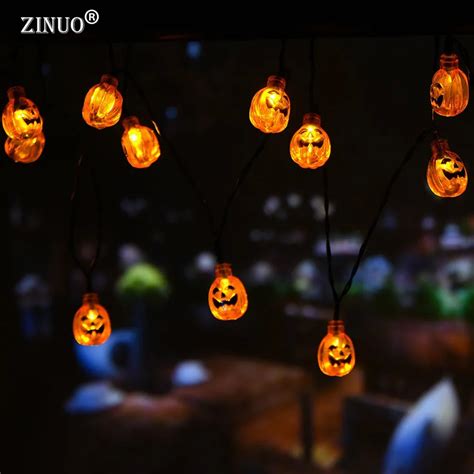 Aliexpress Buy Zinuo Halloween Decoration Pumpkin Fairy Light